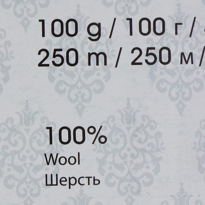 Пряжа "Bianca Lana lux" 100% шерсть 250м/100гр (856 т.красный)