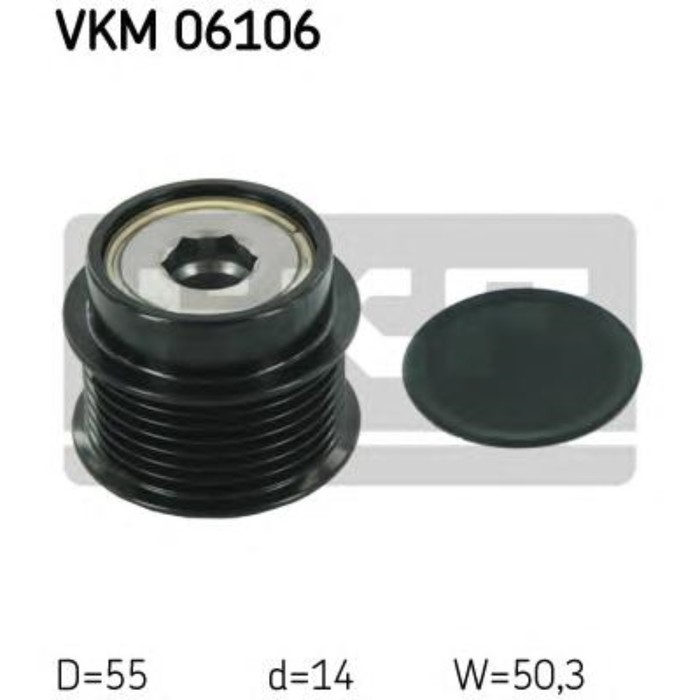 Шкив генератора SKF VKM06106