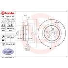 Диск тормозной Brembo 08A61241 3149193