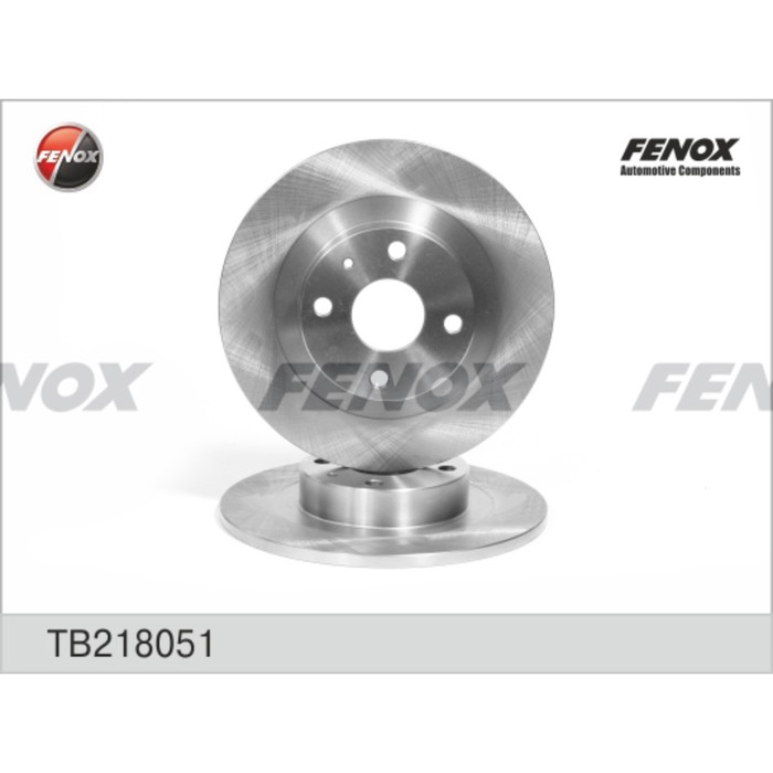 Диск тормозной задний Fenox TB218051