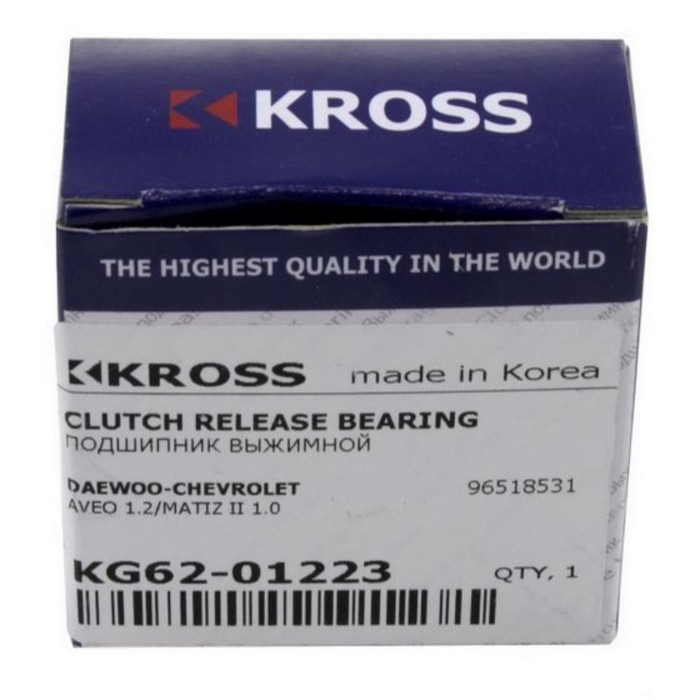 Подшипник выжимной KROSS KG6201223