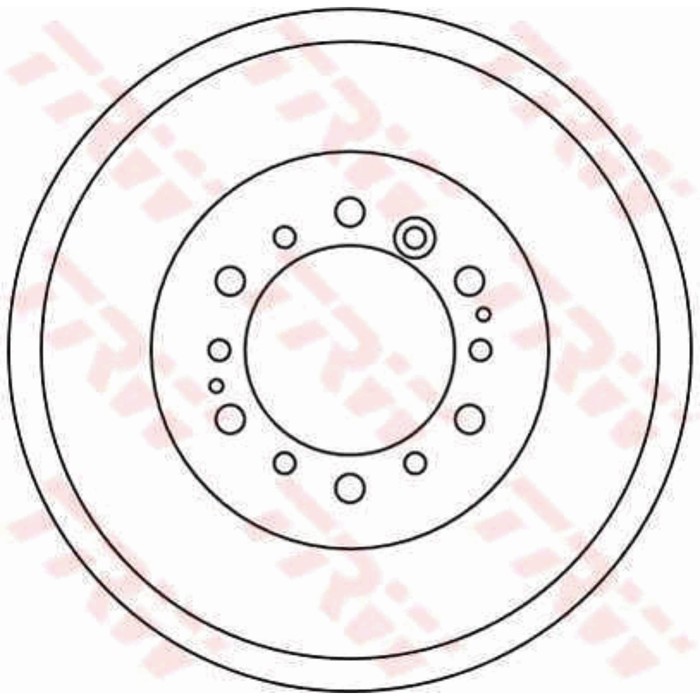 Барабан тормозной  TRW DB4334