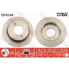 Диск тормозной TRW DF6144 3151477 - фото 69532