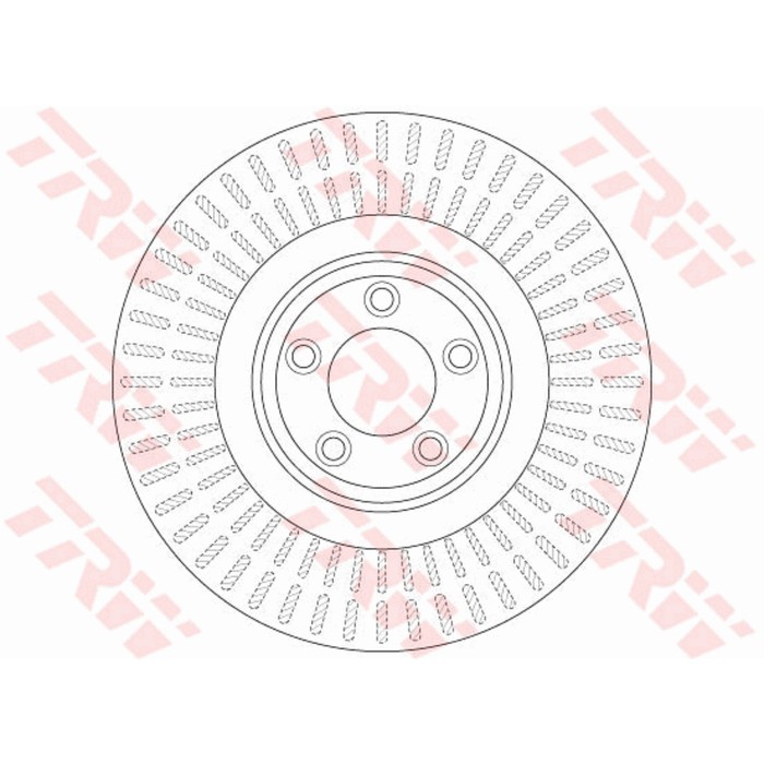 Диск тормозной TRW DF6146S