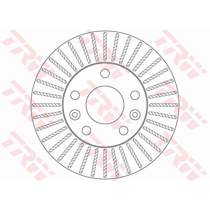 Диск тормозной TRW DF6200
