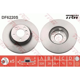 Диск тормозной TRW DF6220S 3151486