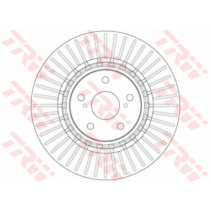 Диск тормозной TRW DF6265