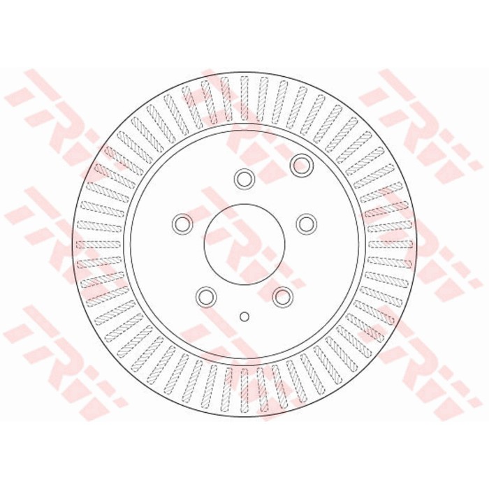 Диск тормозной TRW DF6385