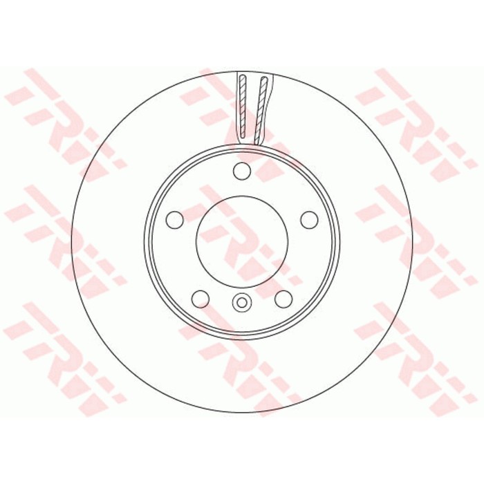 Диск тормозной TRW DF6478S