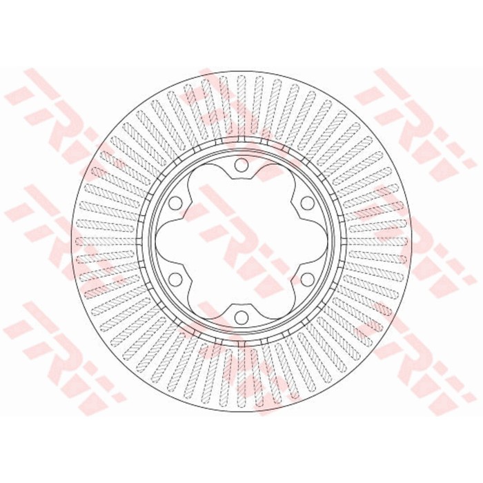 Диск тормозной TRW DF6481