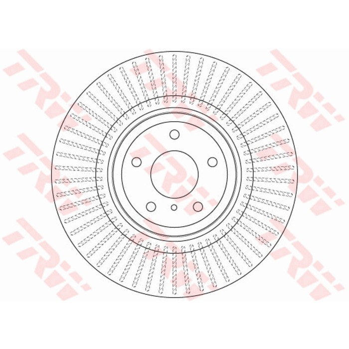 Диск тормозной TRW DF6498S