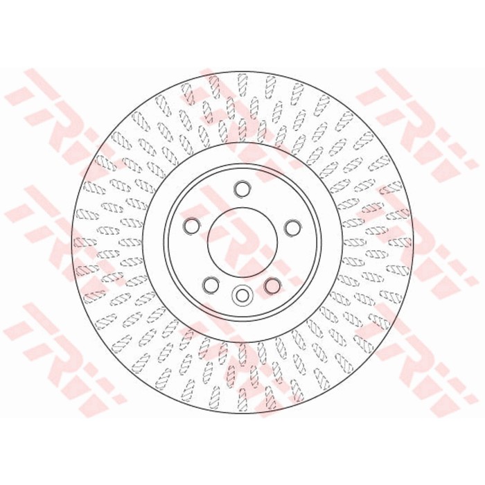 Диск тормозной TRW DF6508S