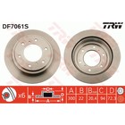 Диск тормозной TRW DF7061S 3151519 - фото 69563