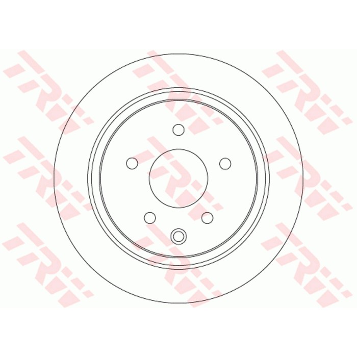 Диск тормозной TRW DF7369