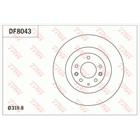 Диск тормозной TRW DF8043 3151530 - фото 69574