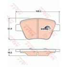 Колодки тормозные TRW GDB1841 3151570 - фото 69613