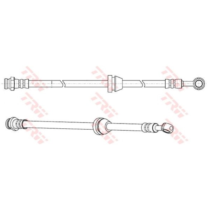 Шланг тормозной  TRW PHD947