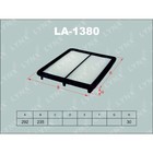 Фильтр воздушный LYNXauto LA1380 3167569 - фото 69711
