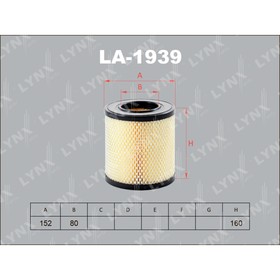 Фильтр воздушный LYNXauto LA1939 3167672