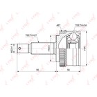 LYNXauto CO3866A ШРУС наружный | перед | 3166623