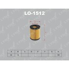 Фильтр масляный LYNXauto LO1512 3168262 - фото 70120