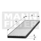 Фильтр салонный MANN-FILTER CU1910 3168690 - фото 70247