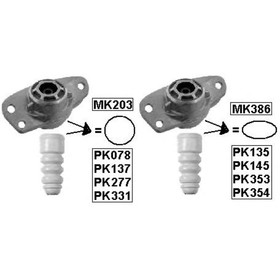 Пылезащитный комплект подвески  Monroe PK331 3169451