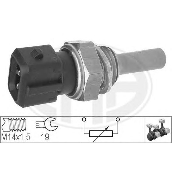 Датчик температуры охлаждающей жидкости ERA 330129