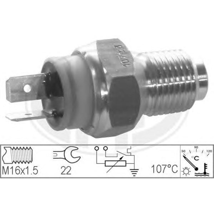 Датчик температуры охлаждающей жидкости ERA 330148