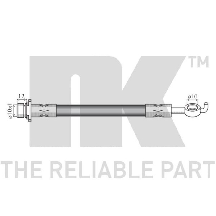 Шланг тормозной  NK 8545136