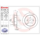 Диск тормозной Brembo 08A44610 3110802