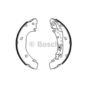 Колодки тормозные  Bosch 0986487701 3111998