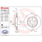 Диск тормозной Brembo 09958210 3110887 Диск тормозной Brembo 09958210 3110887