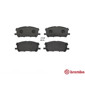 Колодки тормозные BREMBO P83067 3112233