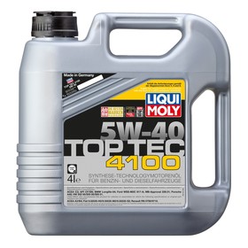 Масло моторное  LiquiMoly Top Tec 4100 5W-40, 4 л 2840888