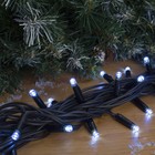 УЦЕНКА Гирлянда "Метраж"улич. УМС Д: 10 м, Н.Т."Каучук"LED-100-220V, 3W, БЕЗ контр. БЕЛ
