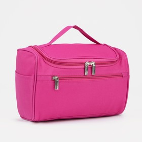 Cosmetic bag-handbag Cruise 23*12,5*17,5, otd with zip pockets n/a pocket, crimson