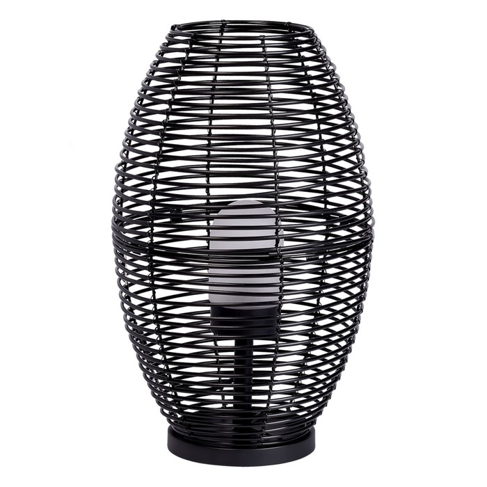Торшер "Вормс" 1x60W E27 чёрный 35x35x58см