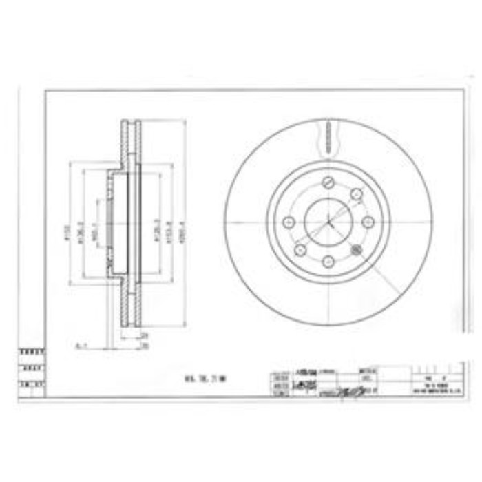 Диск тормозной DELPHI BG3569