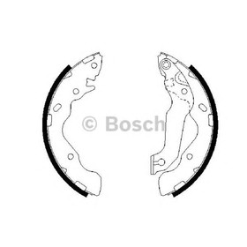 Колодки тормозные  Bosch 0986487673 3186763