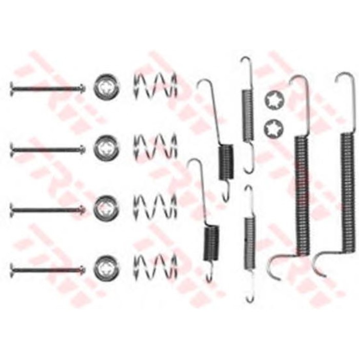 Ремкомплект тормозных колодок TRW SFK117