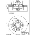 Диск тормозной BREMBO 09977211 3188999 - фото 71110