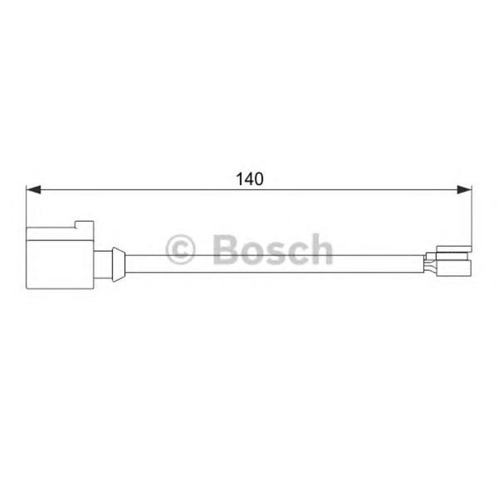 Датчик износа тормозных колодок BOSCH 1987474566