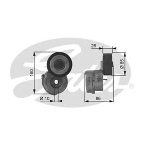 Ролик натяжной GATES T38440 3187140