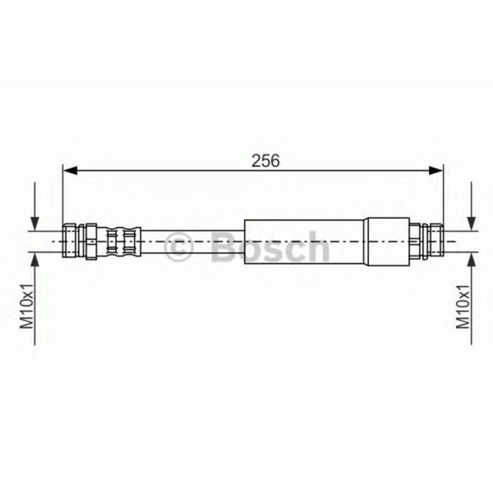 Шланг тормозной BOSCH 1987476284