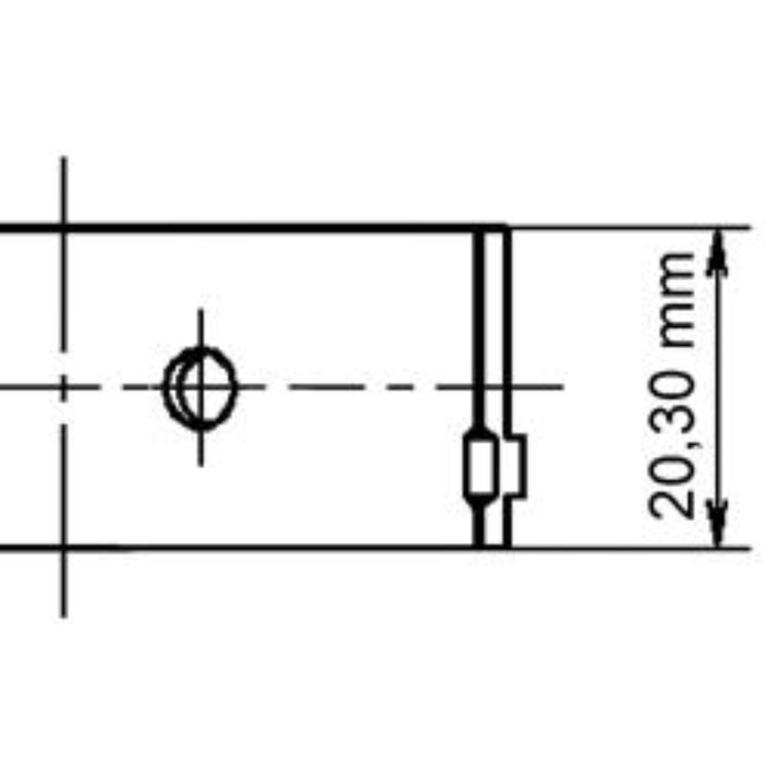 Вкладыши шатунные KS 77268600