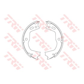 Колодки тормозные барабанные TRW GS8803 3209739