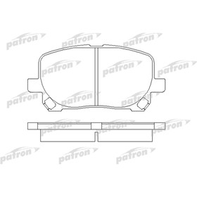 Колодки тормозные Patron PBP1529 3174550