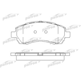 Колодки тормозные Patron PBP1612 3174565