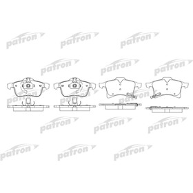 Колодки тормозные Patron PBP1640 3174575